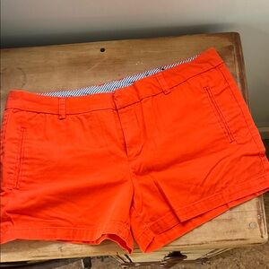 STYLUS Bright Orange Chino Bermuda Shorts